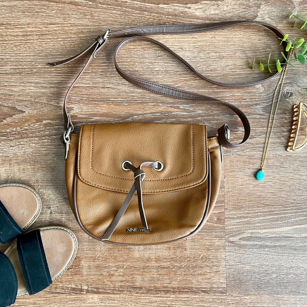 Nine West Brown Shoulder Bag